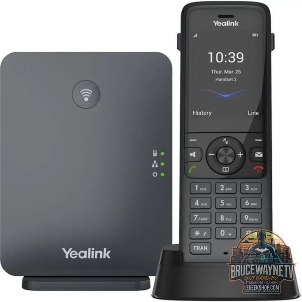 Yealink W78P, VoIP-Telefon noir, Basisstation avec Mobilteil - Yealink