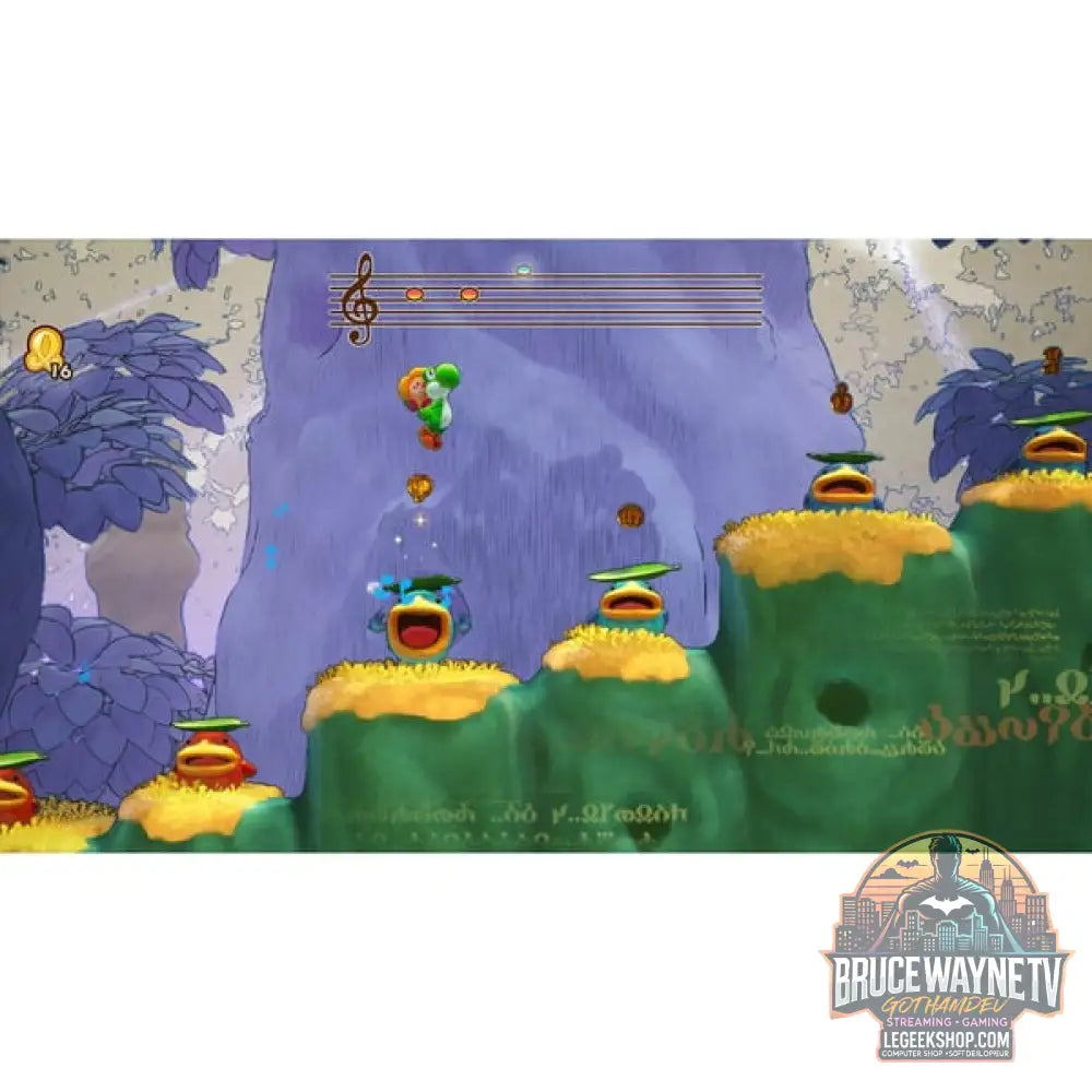 Yoshi and the Mysterious Book-Spiel - vue 4