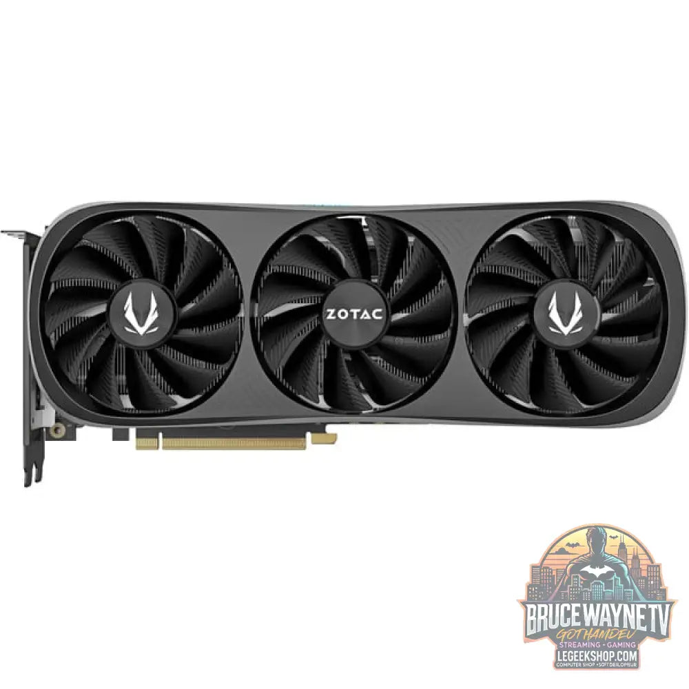 ZOTAC GeForce RTX 4070 Ti Trinity, carte graphique DLSS 3, 3x DisplayPort, 1x HDMI 2.1 - ZOTAC - vue 2