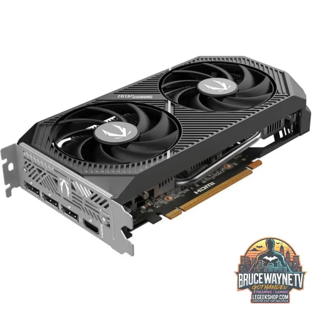 ZOTAC GeForce RTX 5060 Twin Edge OC, carte graphique DLSS 4, 3x DisplayPort, 1x HDMI 2.1 - ZOTAC - vue 2