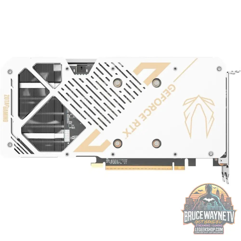 ZOTAC GeForce RTX 5070 Twin Edge OC White Edition, carte graphique DLSS 4, 3x DisplayPort, 1x HDM - ZOTAC - vue 5